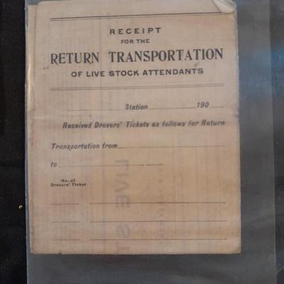OLD RAILROAD EPHEMERA 1892 TICKET, PAMPHLETS & MORE UNION PACIFIC, NEW YORK CENTRAL AND OTHERS