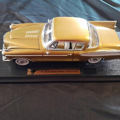 1957 STUDEBAKER GOLDEN HAWK ON A STAND