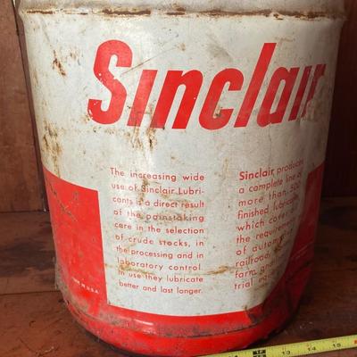 Vintage Sinclair Can