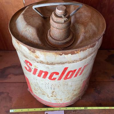 Vintage Sinclair Can