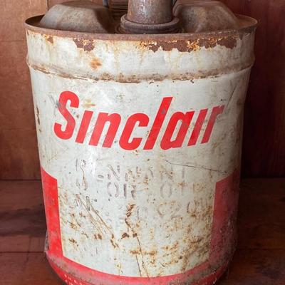 Vintage Sinclair Can