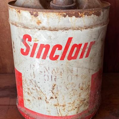 Vintage Sinclair Can