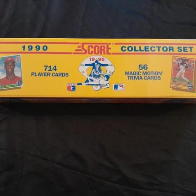 1990 SCORE BASEBALL COLLECTOR SET SEALED IN THE PACKAGE