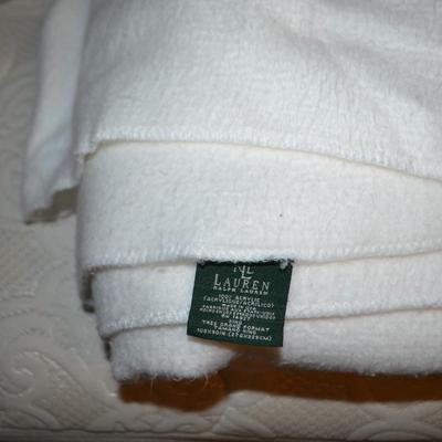 LOT 492. BLANKET, THROW AND PILLOW CASE