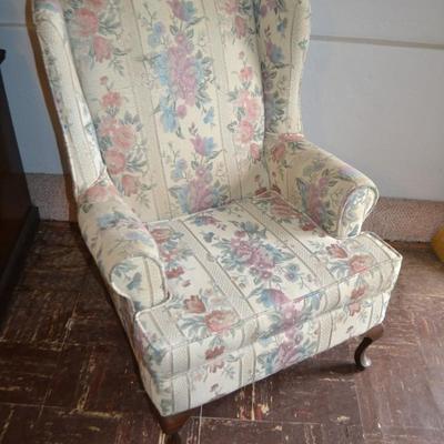 LOT 503 WING BACK CHAIR