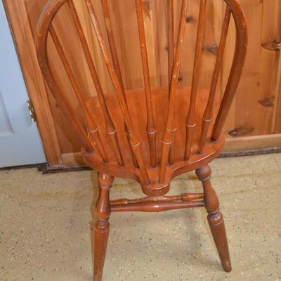 LOT 508. WOOD CHAIR
