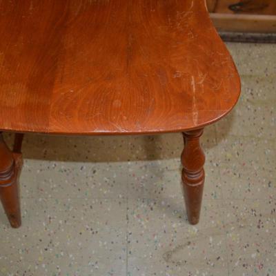 LOT 508. WOOD CHAIR