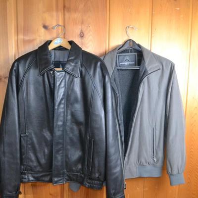 LOT 512. TWO MENS LARGE JACKETS