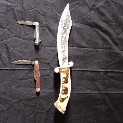 POCKET KNIVES AND ENGRAVED KNIVE