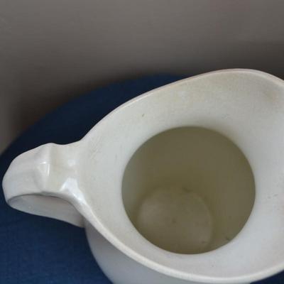 LOT 554 CERAMIC PITCHER