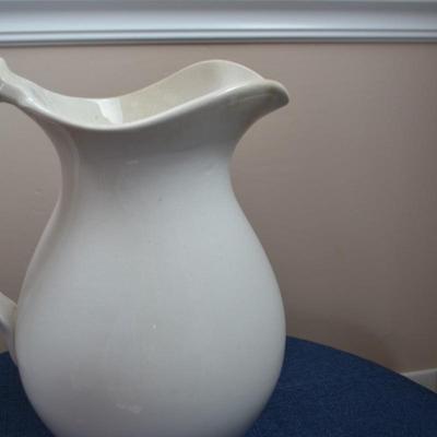 LOT 554 CERAMIC PITCHER