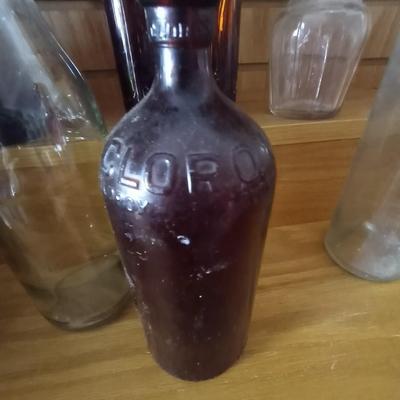 OLD GLASS BOTTLES