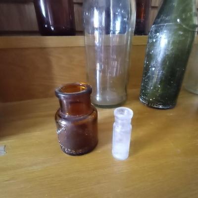 OLD GLASS BOTTLES