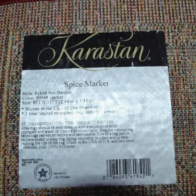 LOT 585. KARASTAN SPICE MARKET RUG 8' X 11'