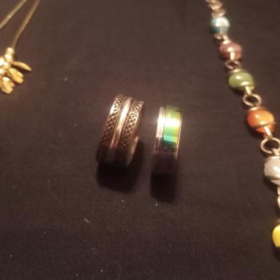 BEAUTIFUL FASHION COSTUME JEWELRY AND FOSSIL WATCH