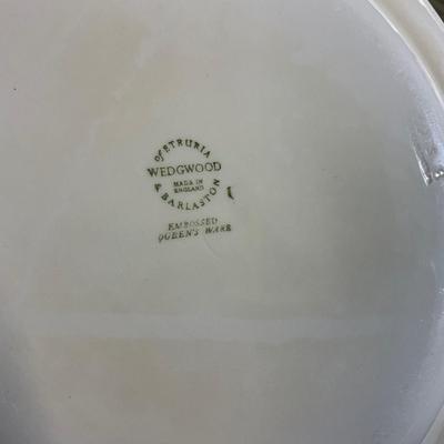 1282 Vintage Wedgwood Embossed Queensware, Wellesley, Patrician China Set