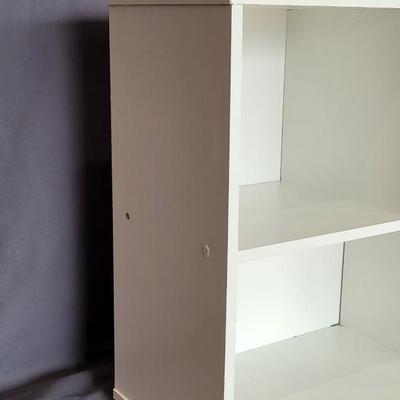 Lot 10: Small White Shelf