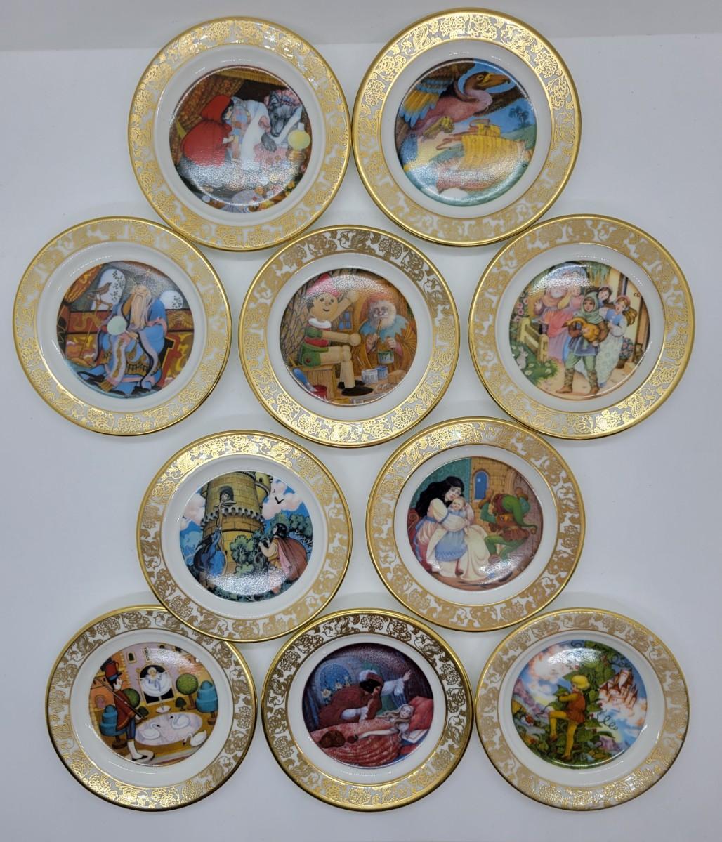 LOT70: Set of 10 Franklin Mint Porcelain The Best Loved Fairy Tales ...