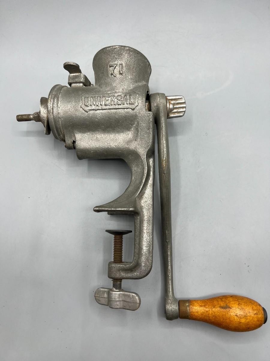 Vintage Universal 71 Hand Crank Meat Grinder