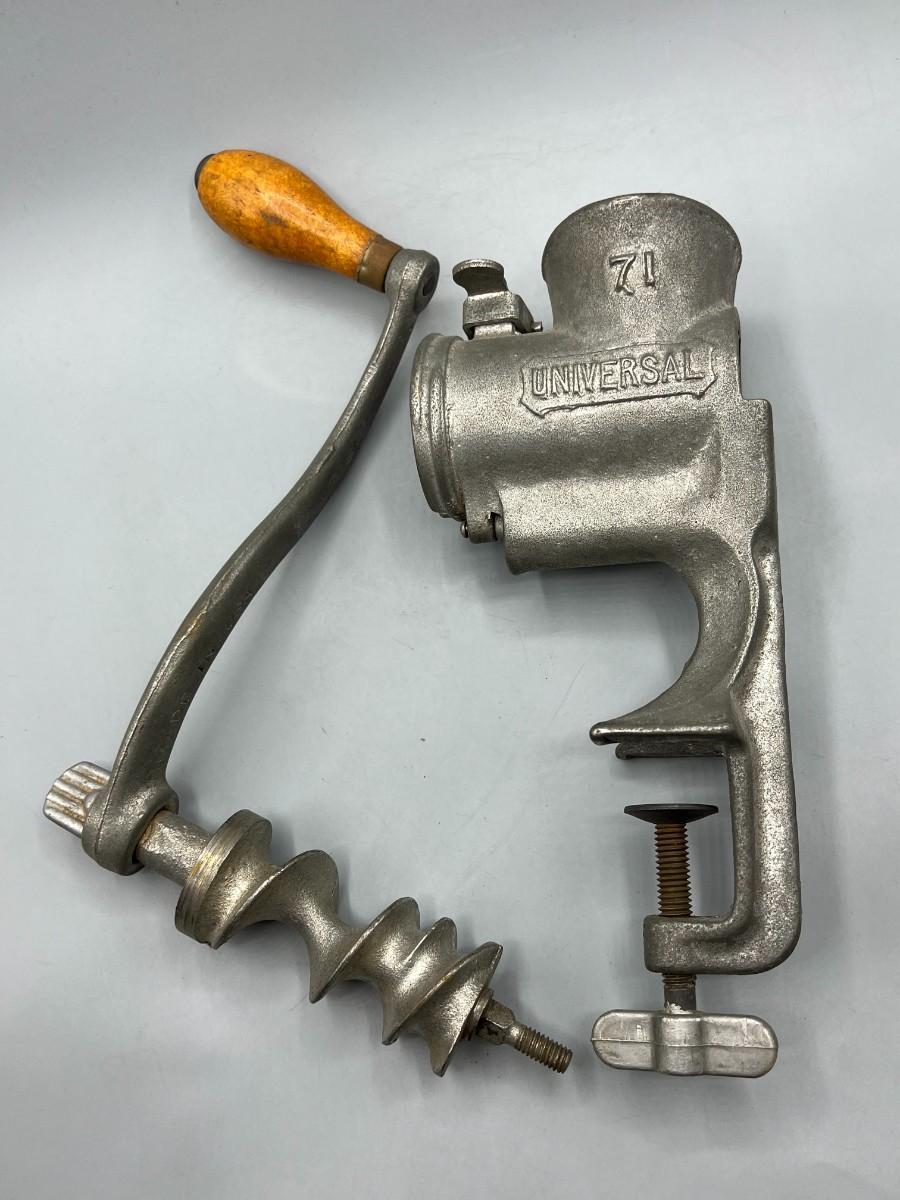 Vintage Universal 71 Hand Crank Meat Grinder
