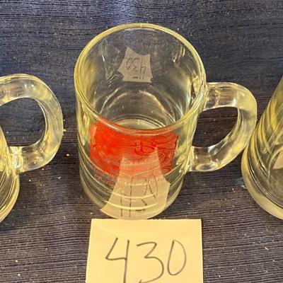 Vintage Falstaff Beer Mugs