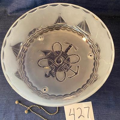 Vintage Sailing Ceiling Lamp Shade