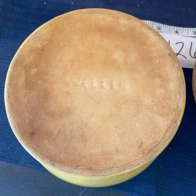 Yellow Casserole Dish