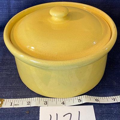 Yellow Casserole Dish