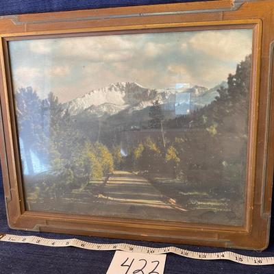Vintage Pikes Peak Picture
