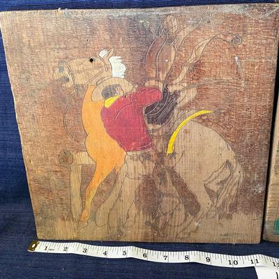 Vintage Hand Carved Pictures