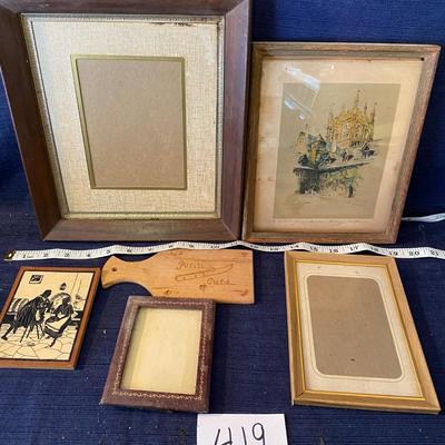 Pictures and Picture Frames