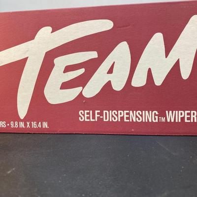 New Unopened Team Self-Dispensing Wipers Towels