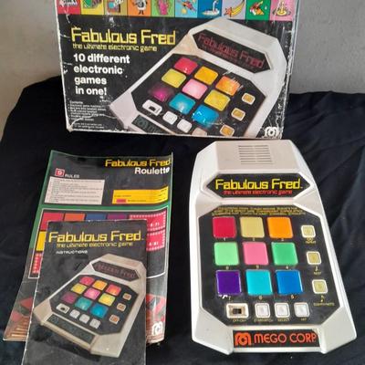Vintage Fabulous Fred the ultimate electronic game