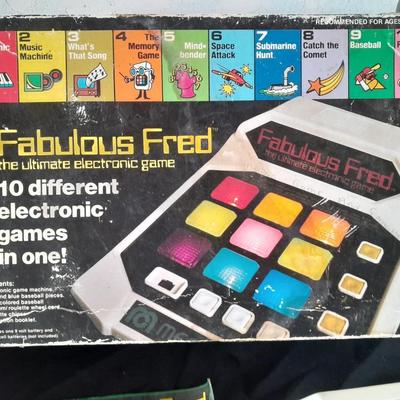 Vintage Fabulous Fred the ultimate electronic game