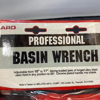 Adjustable Basin Wrench 10