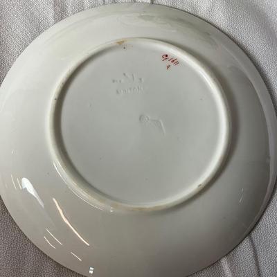1297 Antique MINTON Aesthetic Butterfly  Footed Cup and Saucers