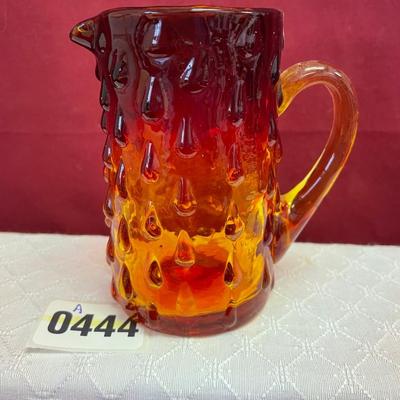 Vintage rainbow teardrop creamer