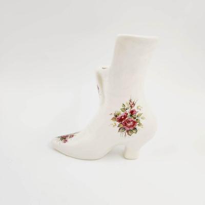 VINTAGE WB ATHENA HAND PAINTED PORCELAIN BOOT