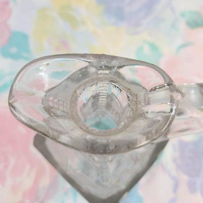 ANTIQUE CRUET CUT CRYSTAL W/ OUT STOPPER