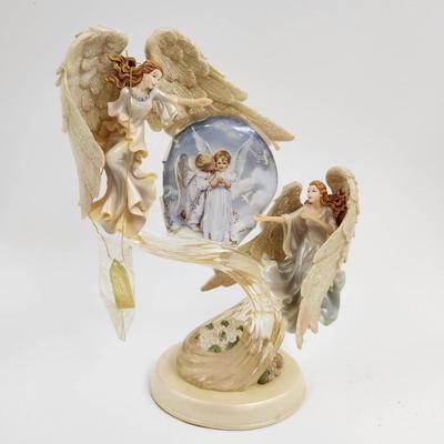 2004 BRADFORDS EXCHANGE "AN ANGELS KISS" SCULPTURE