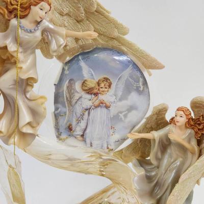 2004 BRADFORDS EXCHANGE "AN ANGELS KISS" SCULPTURE