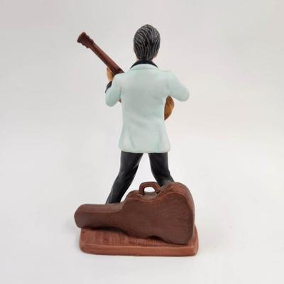 1987 COLLECTIBLE ELVIS PRESLEY PORCELAIN FIGURINE