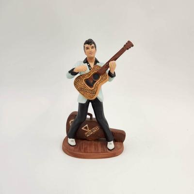 1987 COLLECTIBLE ELVIS PRESLEY PORCELAIN FIGURINE