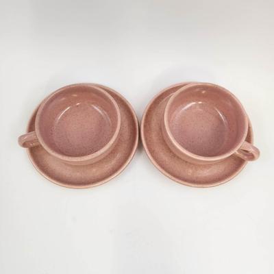 VINTAGE RUSSEL WRIGHT AFTER DINNER CUPS & SAUCERS