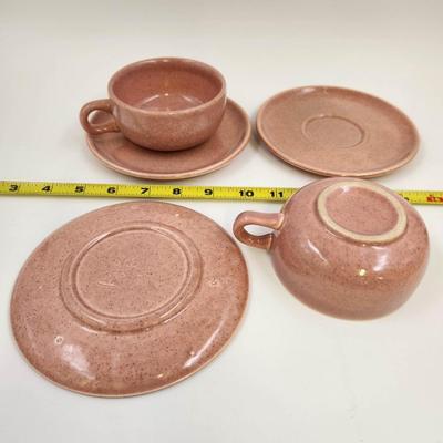 VINTAGE RUSSEL WRIGHT AFTER DINNER CUPS & SAUCERS
