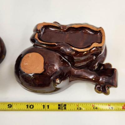 VINTAGE SOMBRERO SIESTA MEXICAN ASHTRAY COLLECTIBLE PAIR