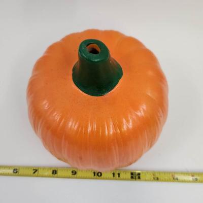 REALLY COOL CERAMIC PAINTED PUMPKIN TOP