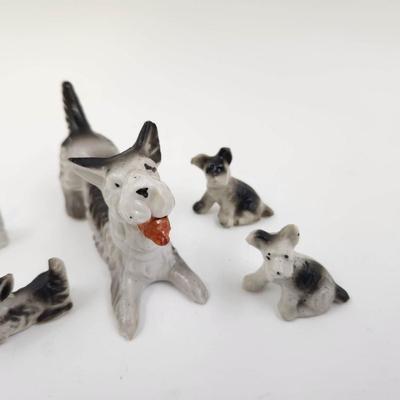 VINTAGE STAFFY MADE IN JAPAN COLLECTIBLE DOGS