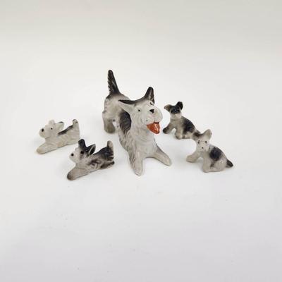 VINTAGE STAFFY MADE IN JAPAN COLLECTIBLE DOGS