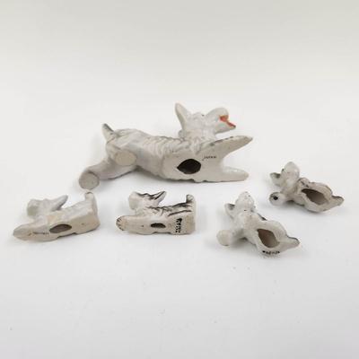 VINTAGE STAFFY MADE IN JAPAN COLLECTIBLE DOGS